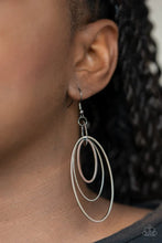 Load image into Gallery viewer, Shimmer Surge - Black Earring #1433
