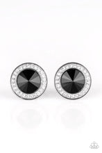 Load image into Gallery viewer, What Should I BLING? - Black Post Earring #1447
