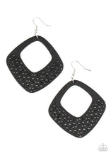 Load image into Gallery viewer, WOOD You Rather - Black Earring #1449
