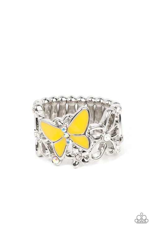 All FLUTTERED Up - Yellow Ring #146