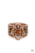 Load image into Gallery viewer, We Wear Crowns Here - Copper Ring #345
