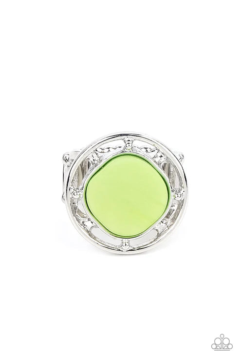 Encompassing Pearlescence - Green Ring #304