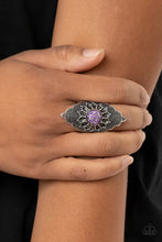 Load image into Gallery viewer, Wildly Wallflower - Purple Ring #207
