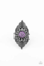 Load image into Gallery viewer, Wildly Wallflower - Purple Ring #207
