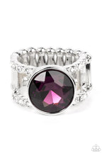 Load image into Gallery viewer, High Roller Sparkle - Purple Ring #197
