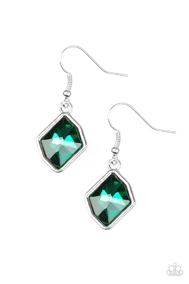 Glow It Up - Green Earring #837