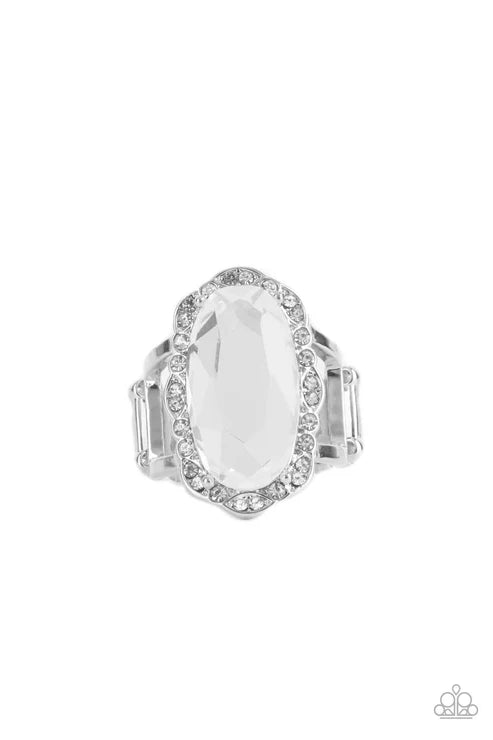 BLING to Heel - White Ring #003