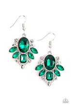 Load image into Gallery viewer, Glitzy Go-Getter - Green Earring #836
