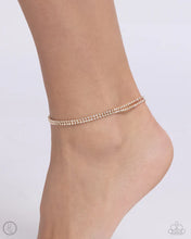 Load image into Gallery viewer, Dainty Declaration - Gold Anklet #5011
