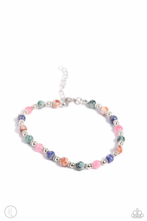 Tranquil Tribute - Multi Anklet #5016