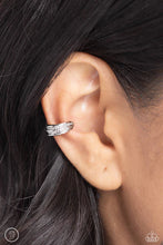 Load image into Gallery viewer, Serrated Season - Silver Cuff Earring #5230

