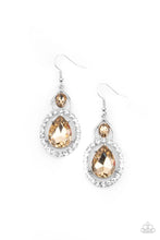 Load image into Gallery viewer, Double The Drama - Brown Earring #610
