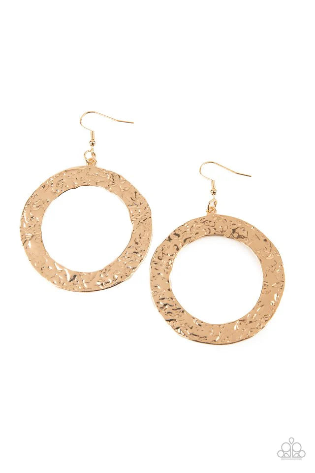 PRIMAL Meridian - Gold Earring #739