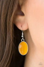 Load image into Gallery viewer, Pool Hoppin - Yellow Earring #785
