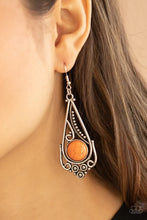 Load image into Gallery viewer, Canyon Climate - Orange Earring #804
