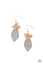 Load image into Gallery viewer, LEAF It To Fate - Orange Earring #809
