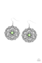 Load image into Gallery viewer, Grove Groove - Green Earrings #838
