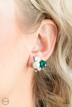 Load image into Gallery viewer, Highly High-Class - Green Clip-On Earring #840
