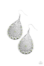 Load image into Gallery viewer, Icy Mosaic - Green Earrings #842
