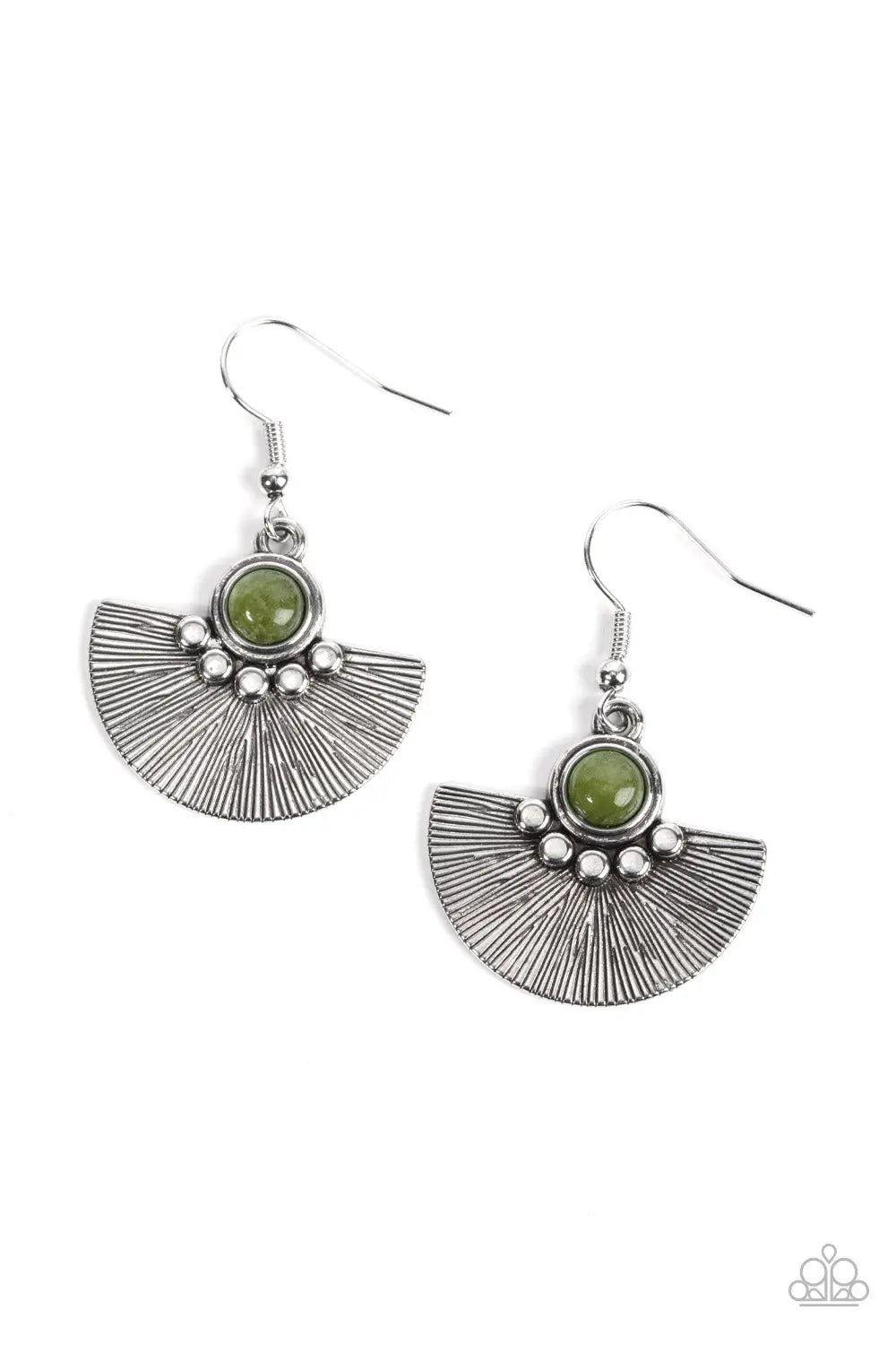 Manifesting Magic - Green Earring #845