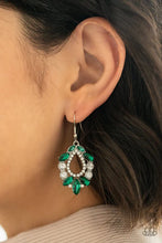 Load image into Gallery viewer, New Age Noble - Green Earrings #848
