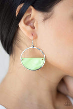 Load image into Gallery viewer, Seashore Vibes - Green Earring #850
