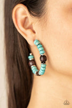 Load image into Gallery viewer, Definitely Down-To-Earth - Blue Earring #888
