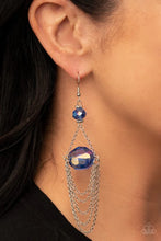 Load image into Gallery viewer, Ethereally Extravagant - Blue Earring #892
