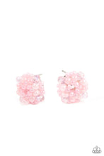Load image into Gallery viewer, Bunches of Bubbly - Pink Post Earring #1123
