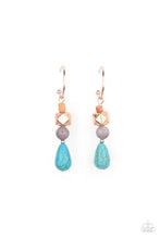 Load image into Gallery viewer, Boulevard Stroll - Copper Hoop Earring #1065
