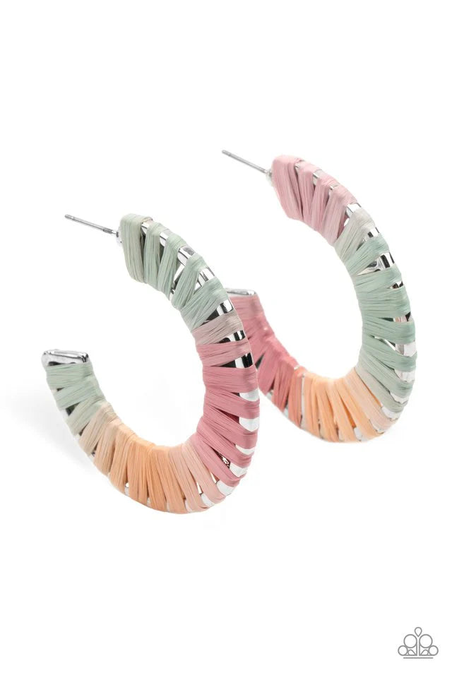 A Chance Of Rainbows - Multi Hoop Earring #1180