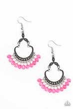 Load image into Gallery viewer, Babe Alert - Pink Earrings #1121
