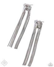 Load image into Gallery viewer, All STRANDS On Deck - Silver Post Earrings #5228
