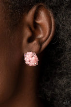 Load image into Gallery viewer, Bunches of Bubbly - Pink Post Earring #1123
