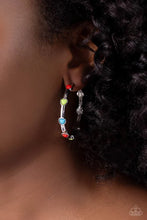 Load image into Gallery viewer, Affectionate Actress - Red Hoop Earrings #1001
